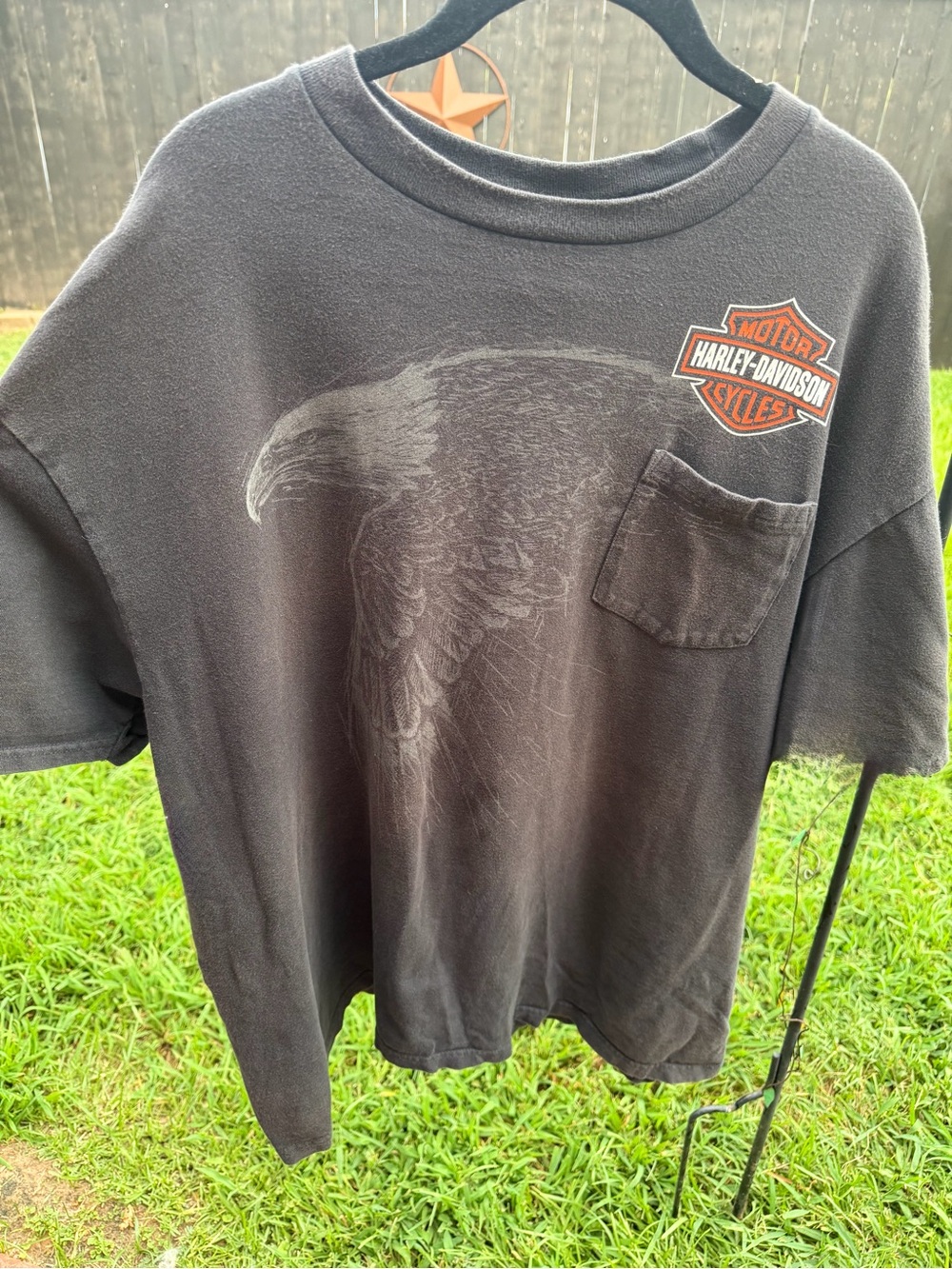 Harley-Davidson A.D. Farrow Co Eagle Pocket Tee 2XL
